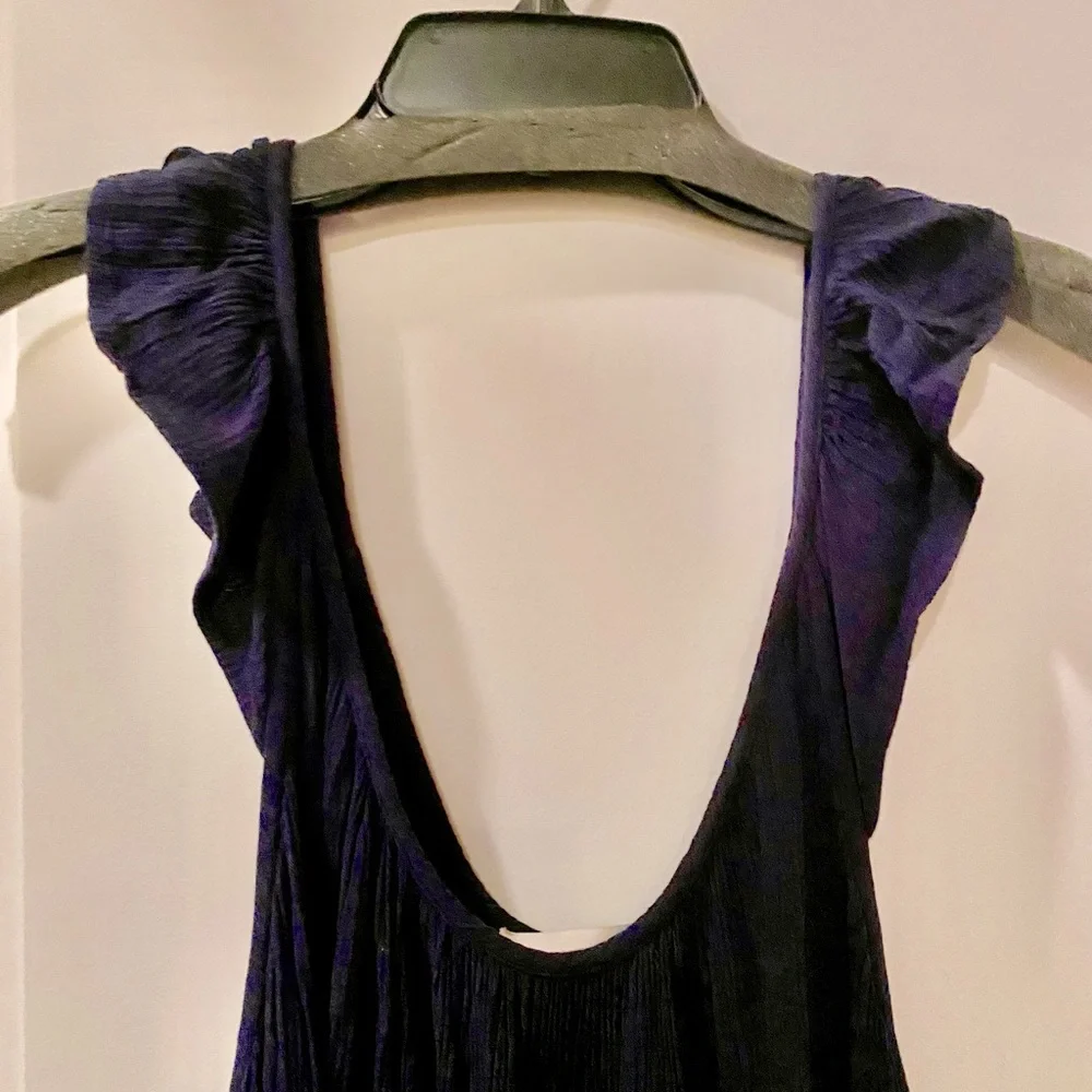 Loft Navy Maxi Dress xxl - Picture 2 of 5